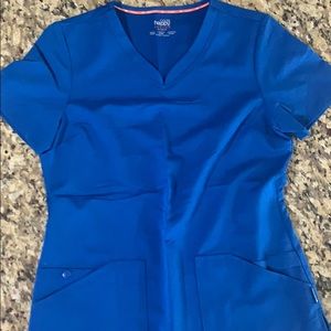 Code Happy Scrub Top- Small